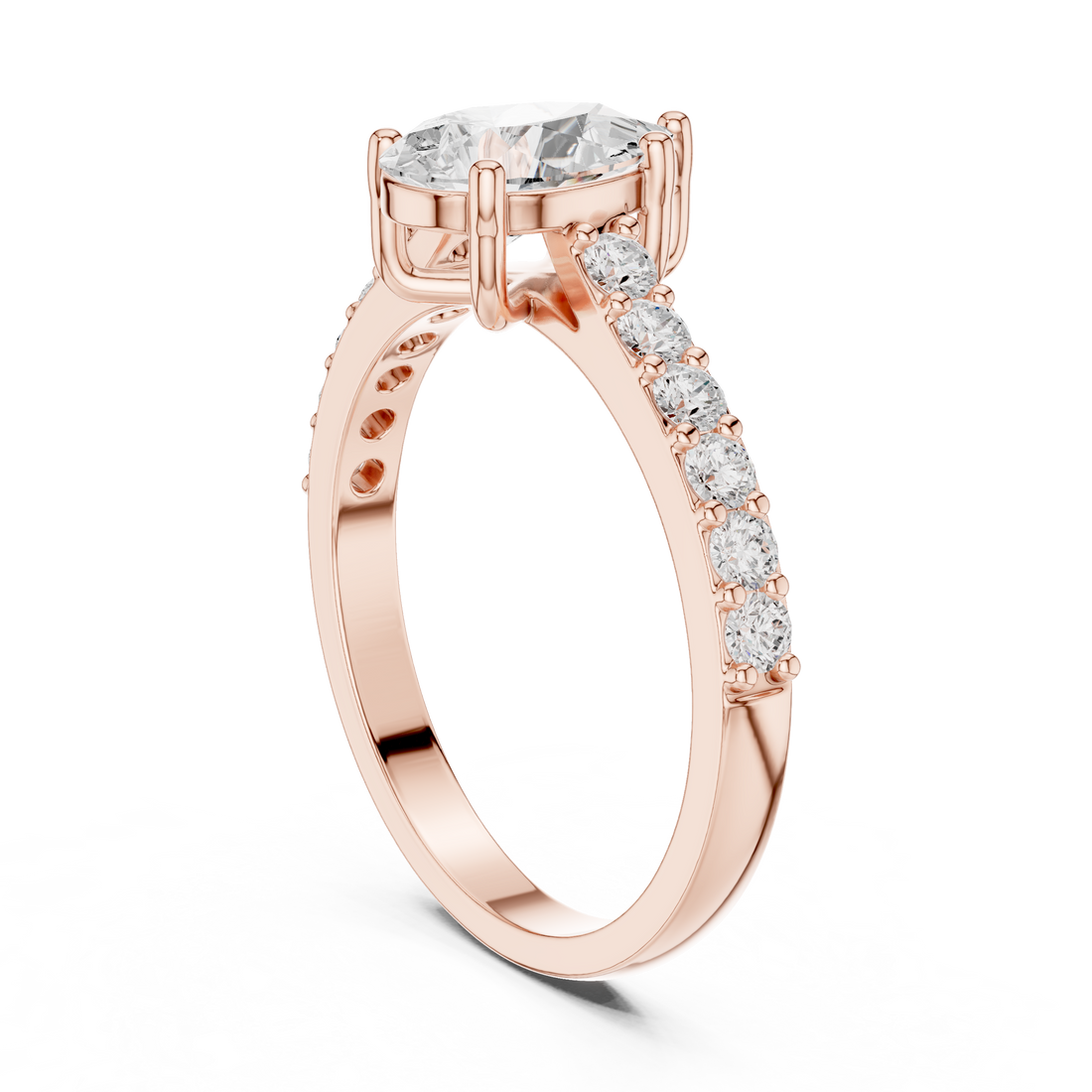 Classic gold ring with simple polished finish.