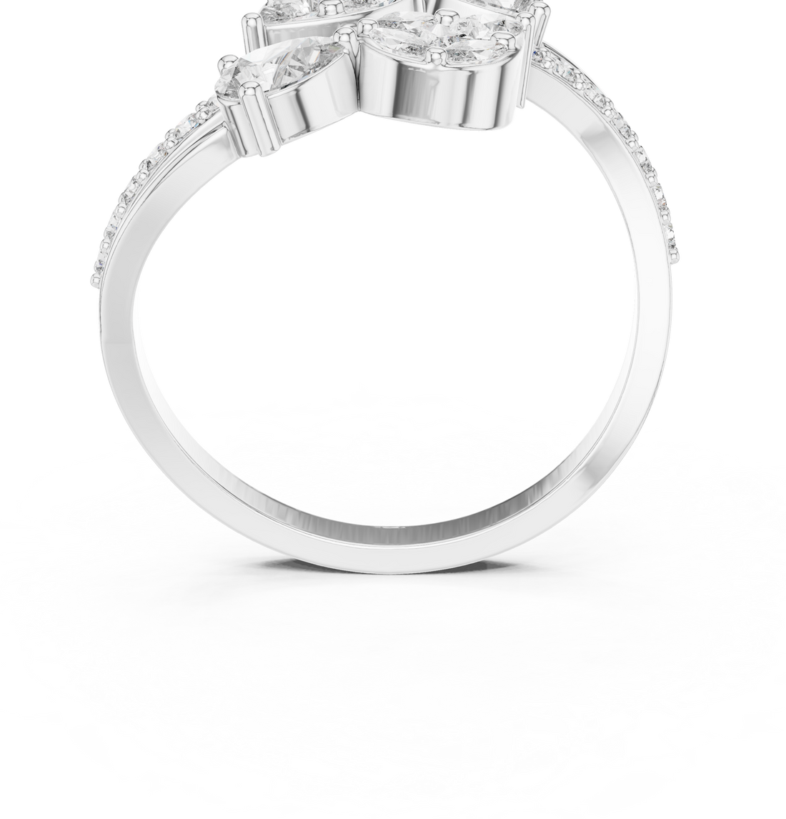 Bridal jewellery set with elegant coordinated design.