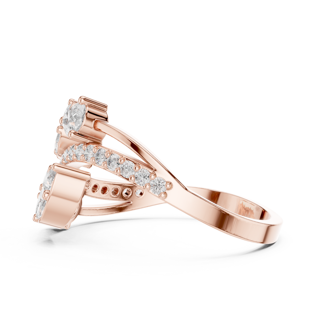 Luxury bridal jewellery set with ornate detail.