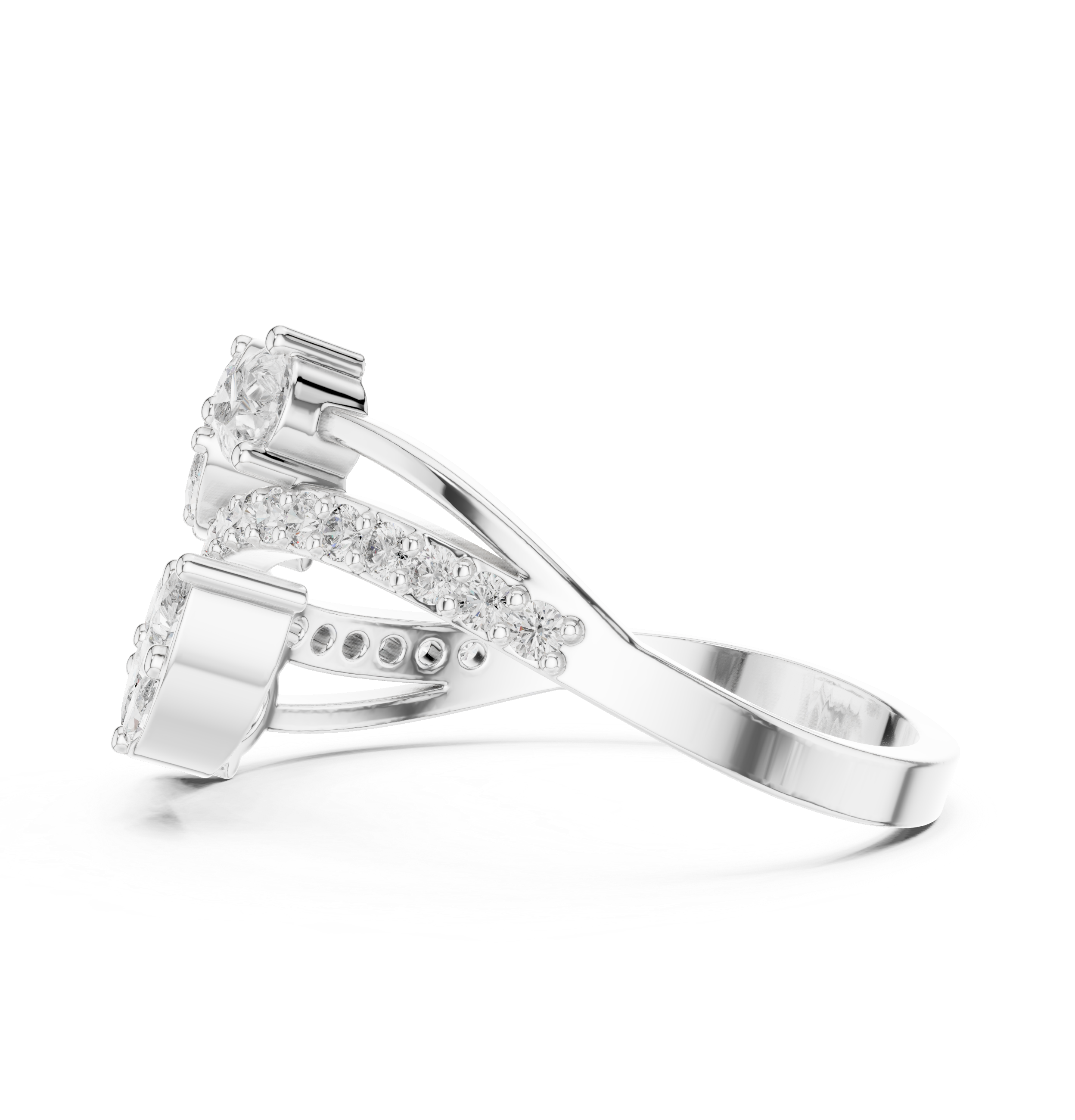 Classic bridal jewellery set with matching pieces.