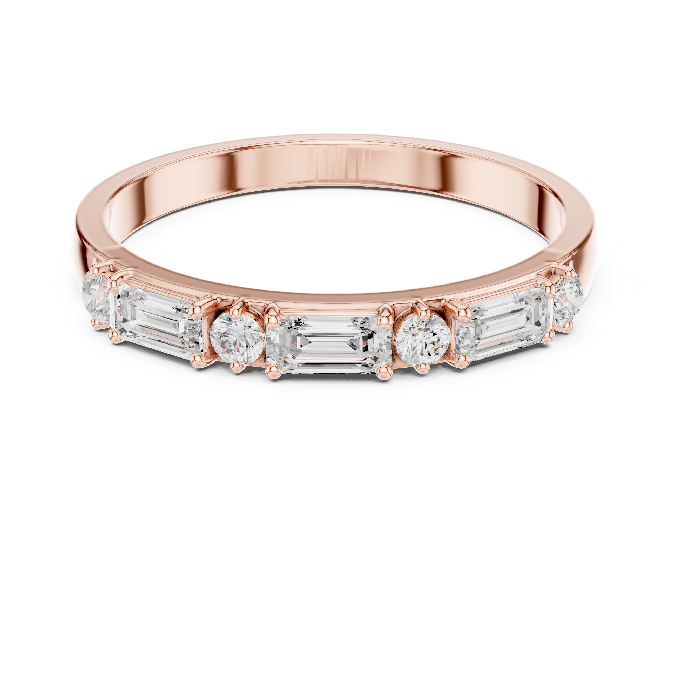 Double strand bracelet with layered structure.