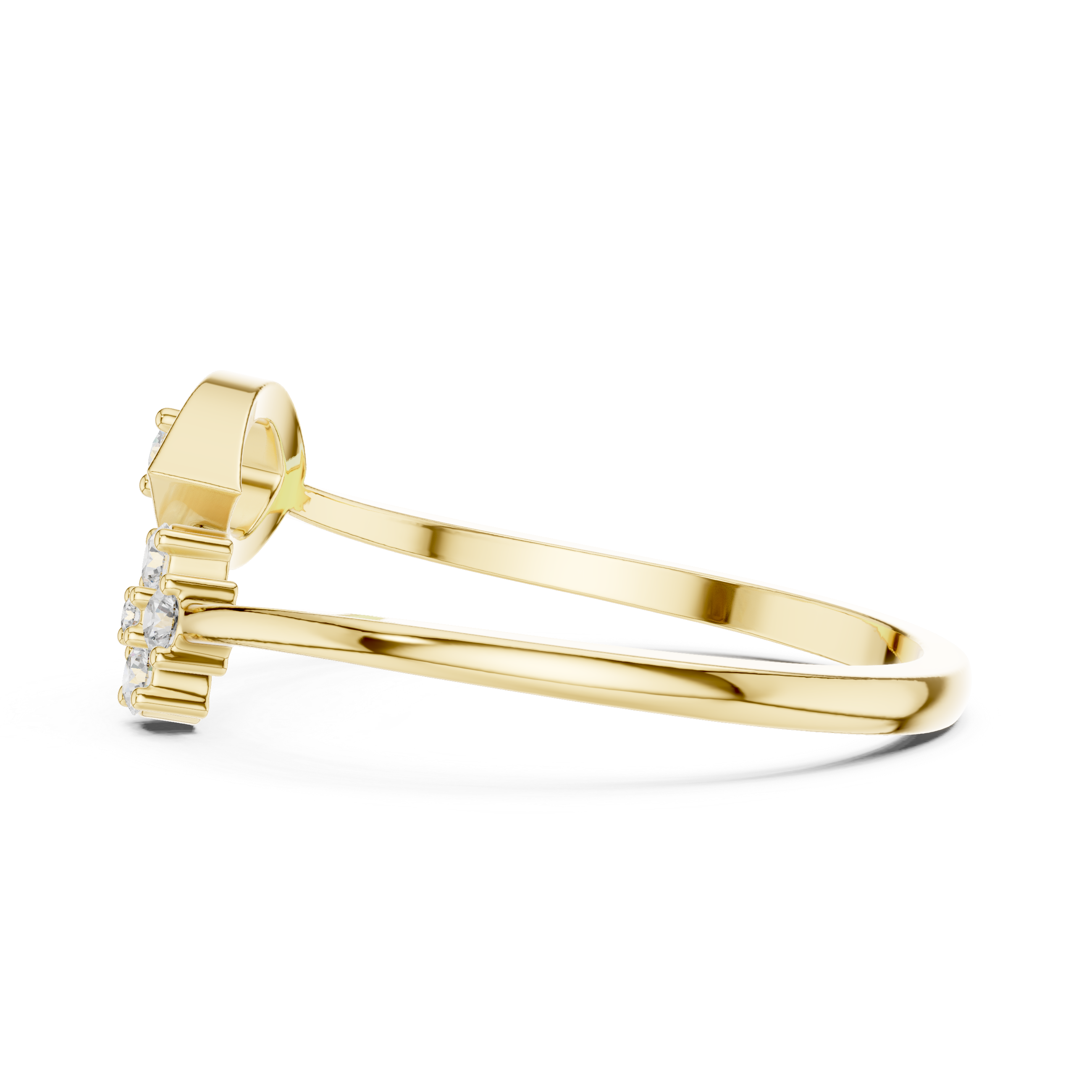 Smooth men's wedding band with matte finish.