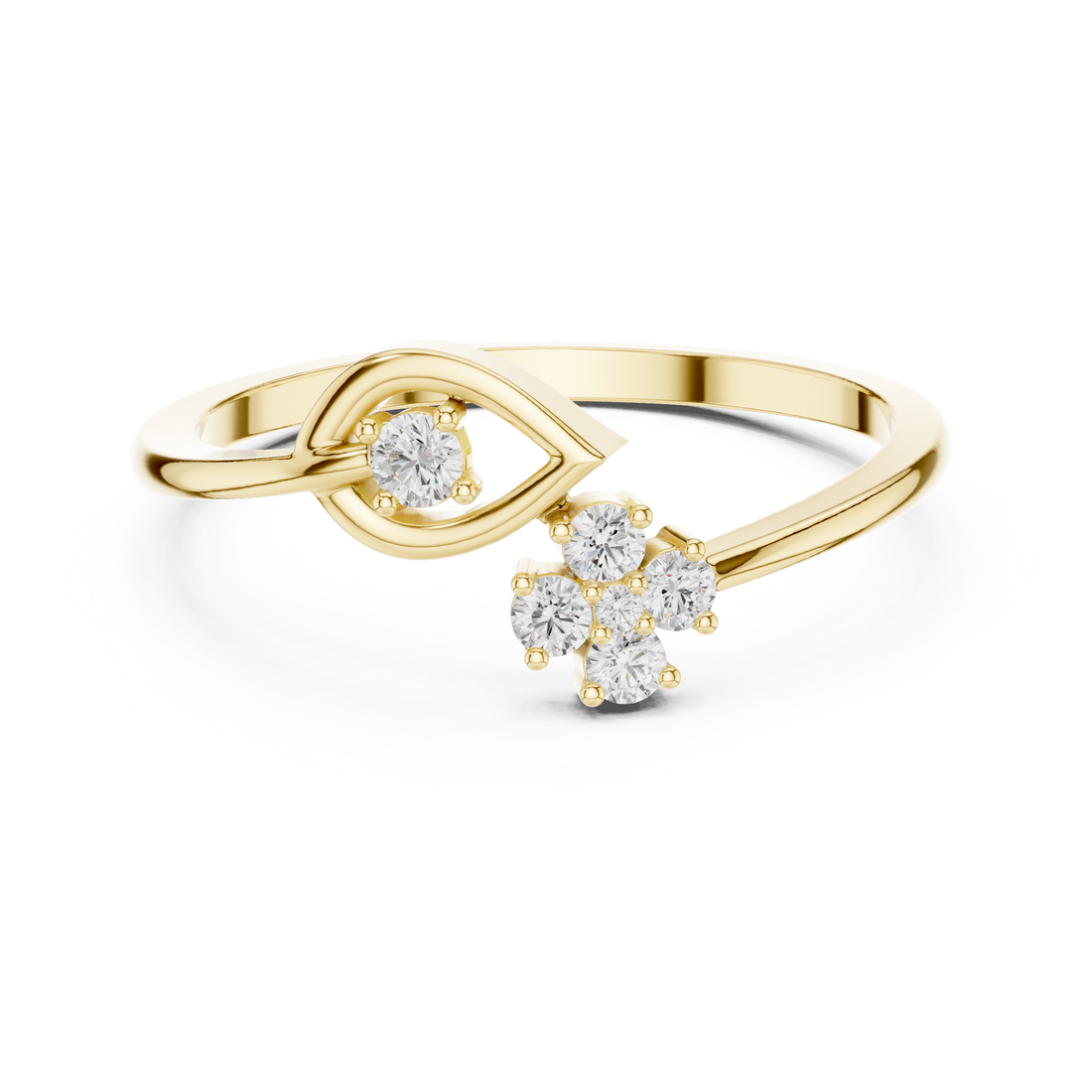 Men's gemstone ring with oval centerpiece.