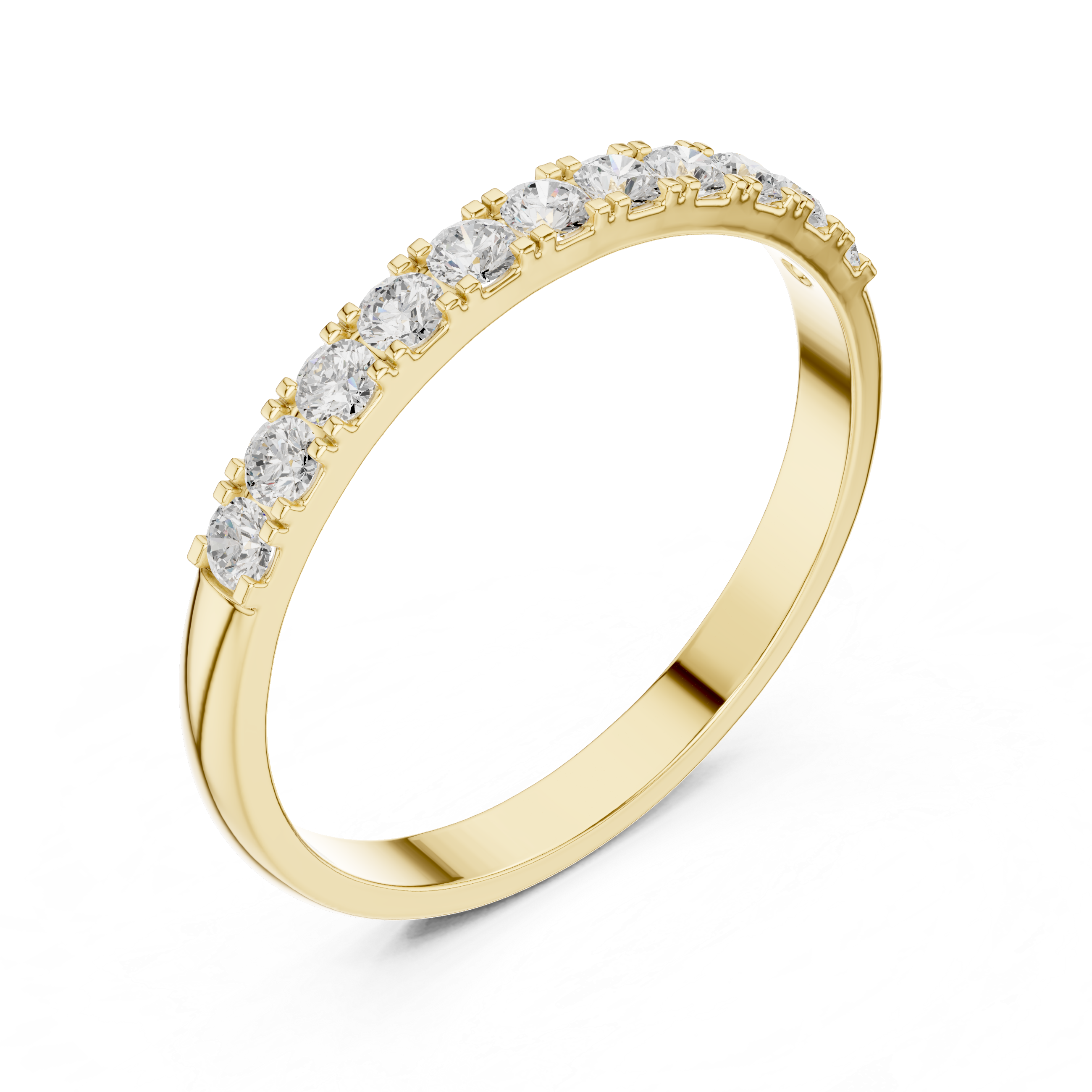 Classic tennis bracelet with brilliant sparkle.