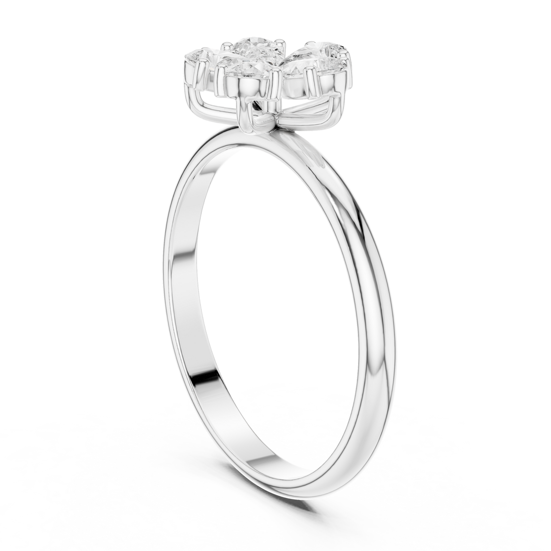 Thin minimalist necklace with sleek finish.