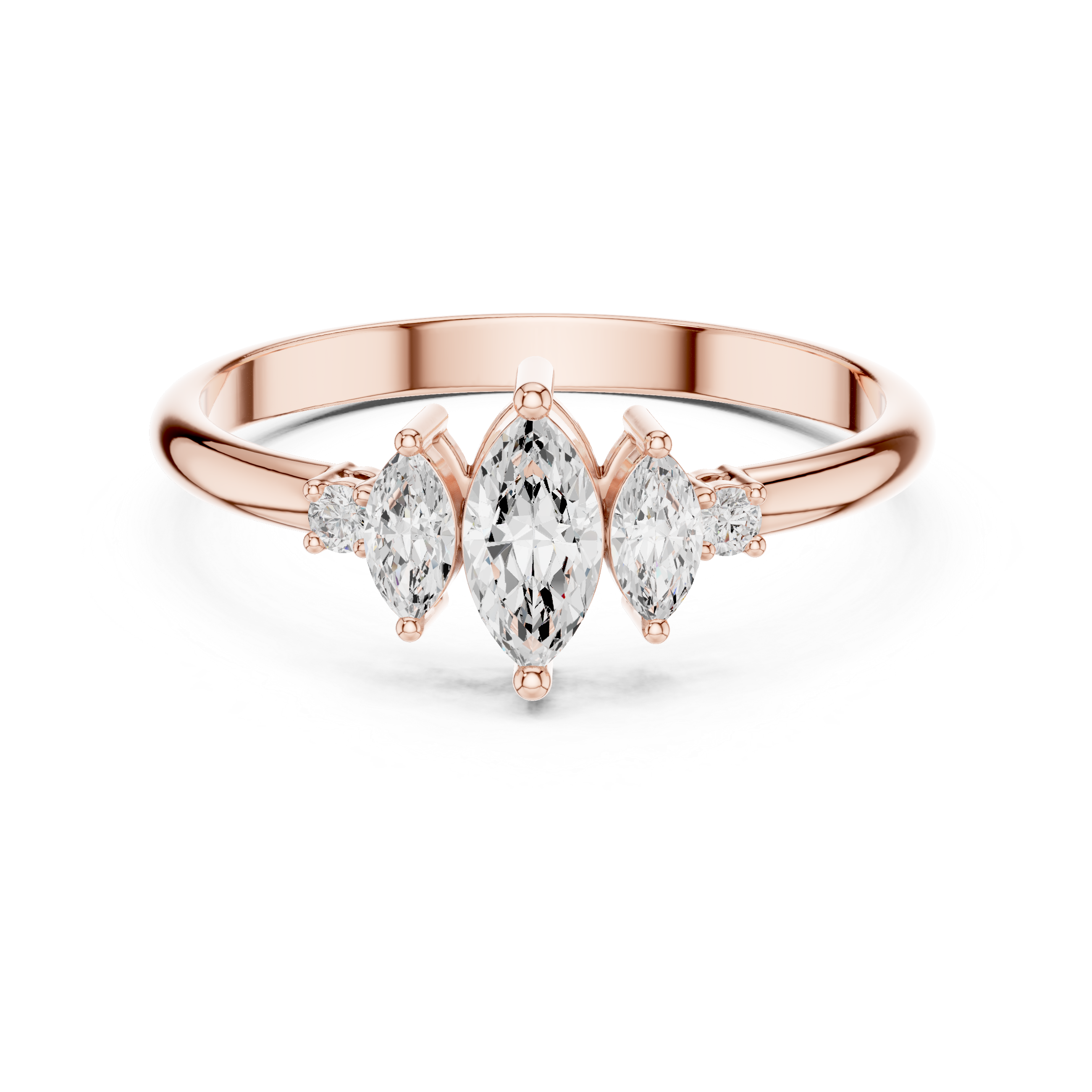 Plain toe ring with polished metal surface.