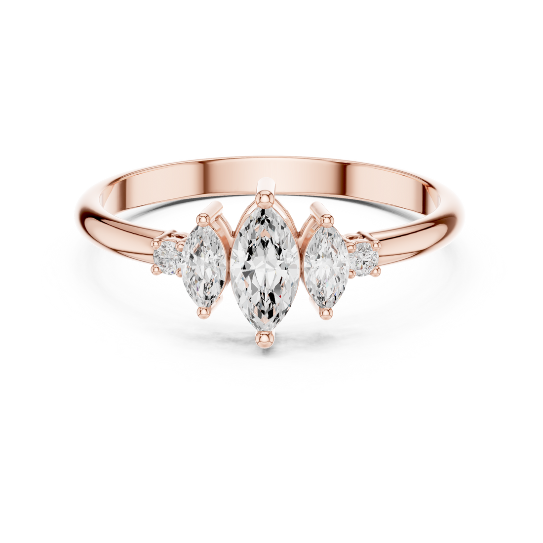 Plain toe ring with polished metal surface.