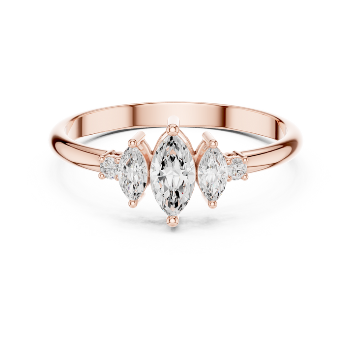 Plain toe ring with polished metal surface.