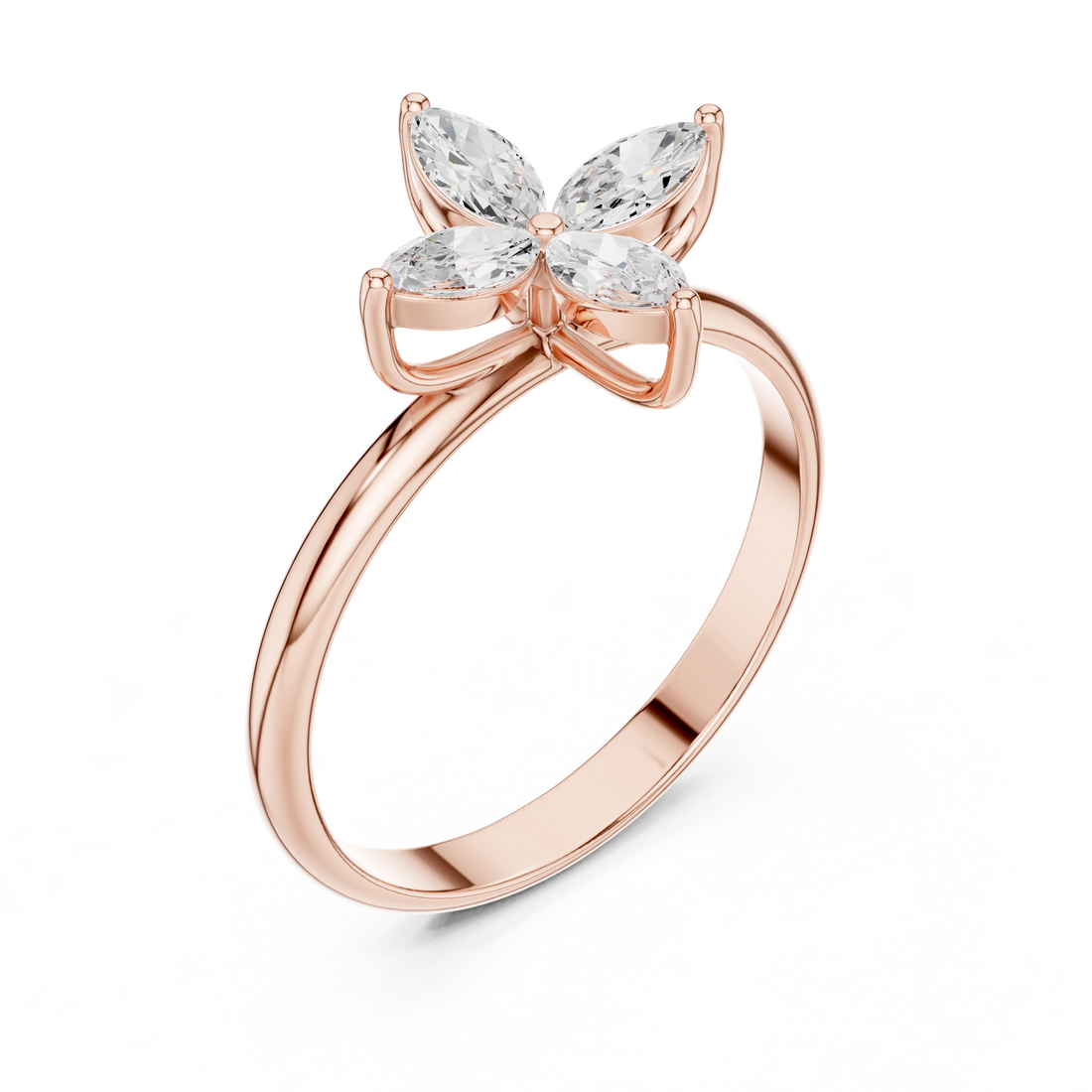 Diamond pendant necklace with sparkling centerpiece.