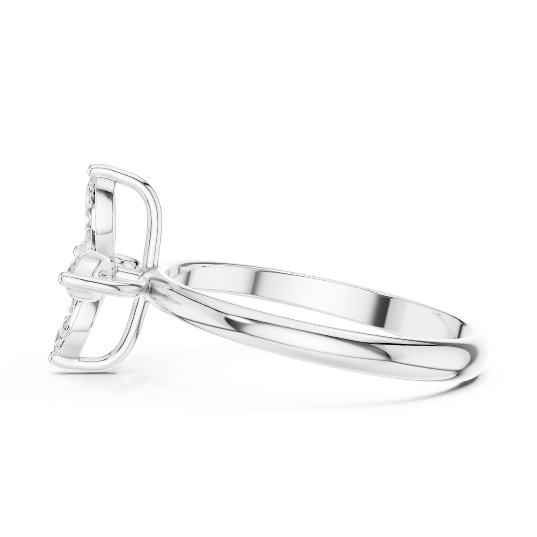 Circle pendant necklace with sleek design.