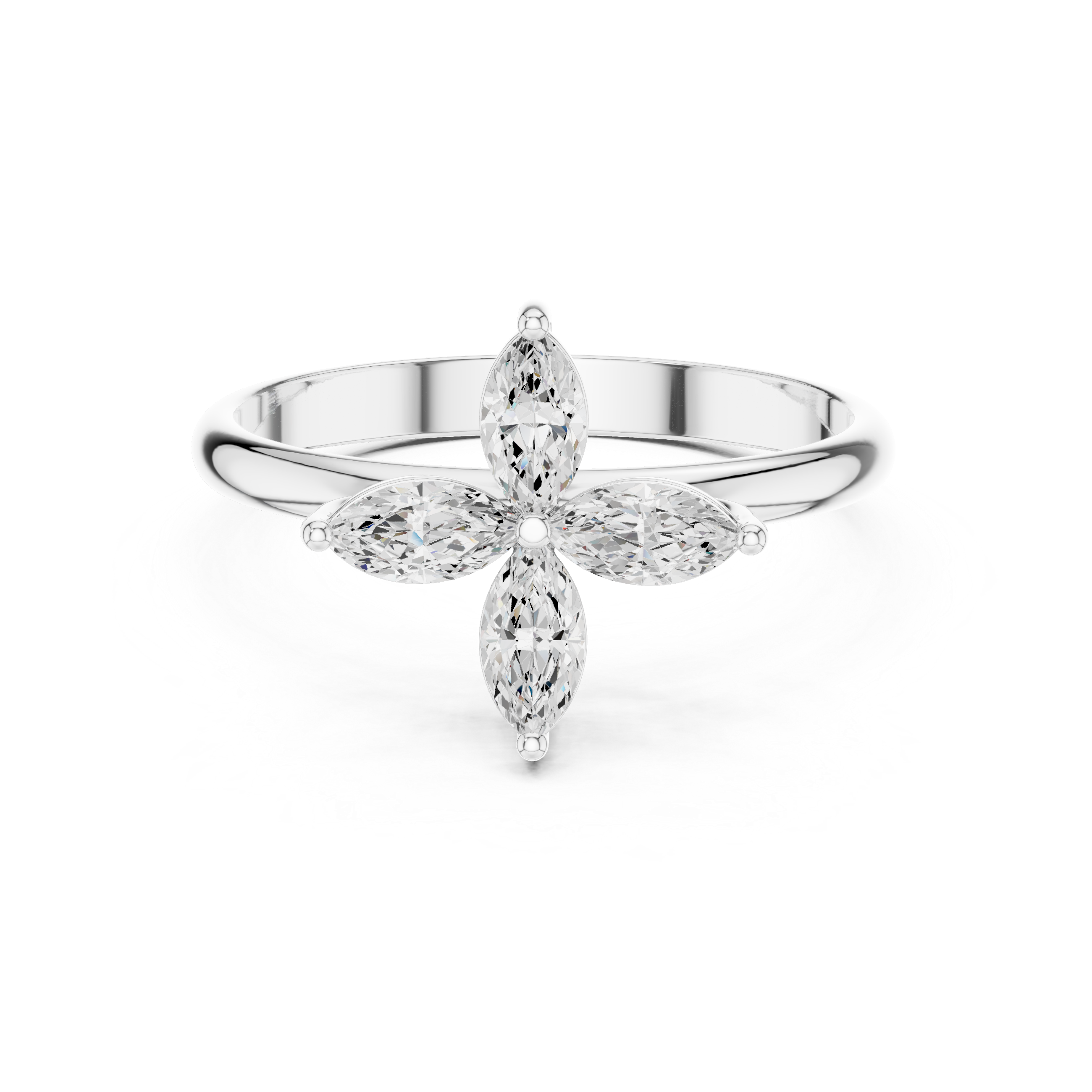 Diamond tennis bracelet with uniform sparkle.