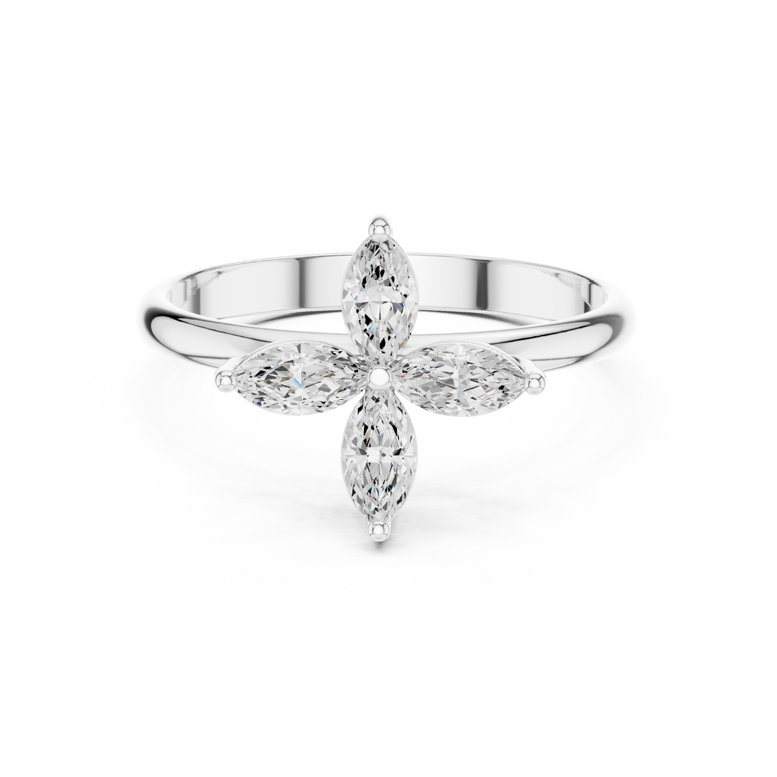 Diamond tennis bracelet with uniform sparkle.