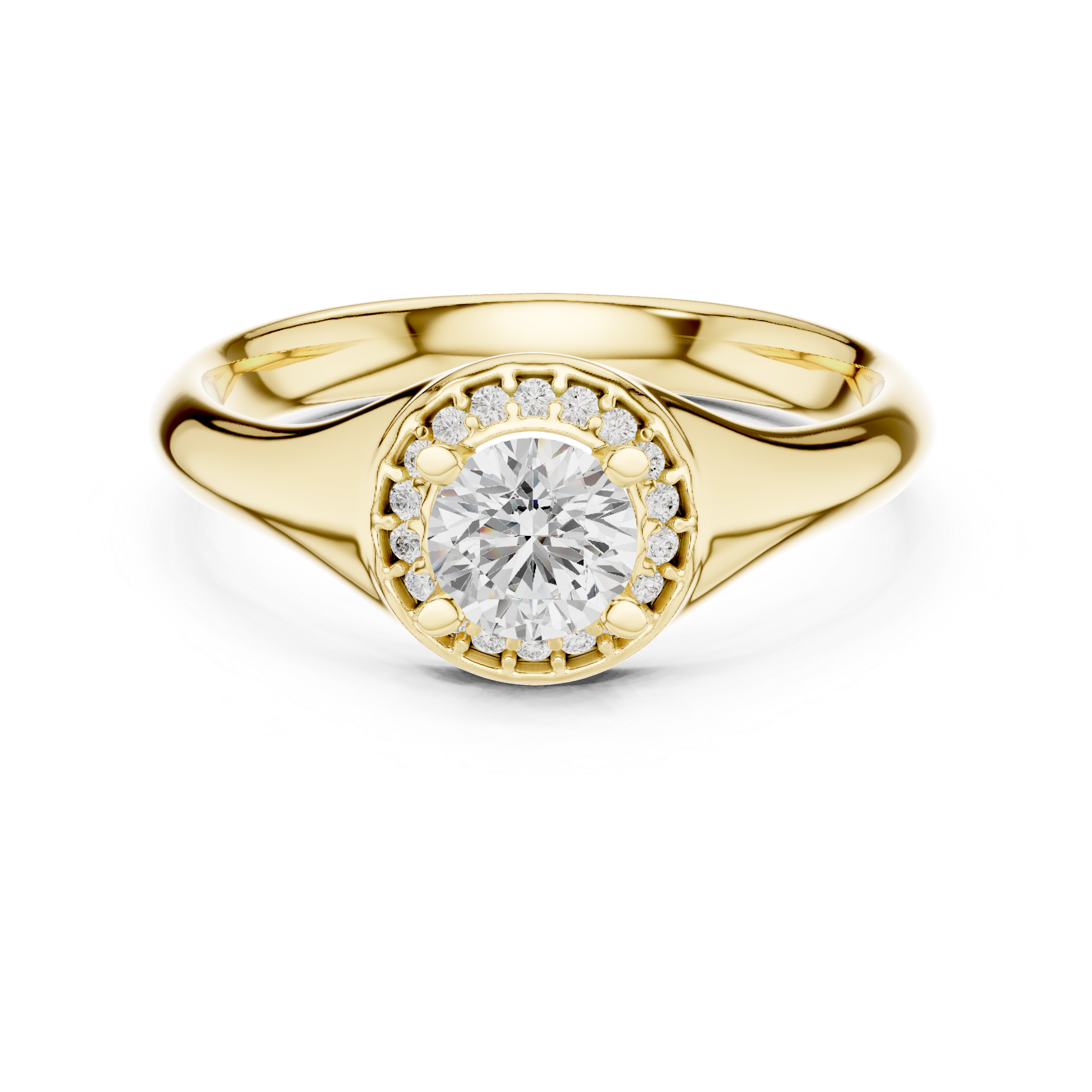 Bold cuff bangle with wide band.