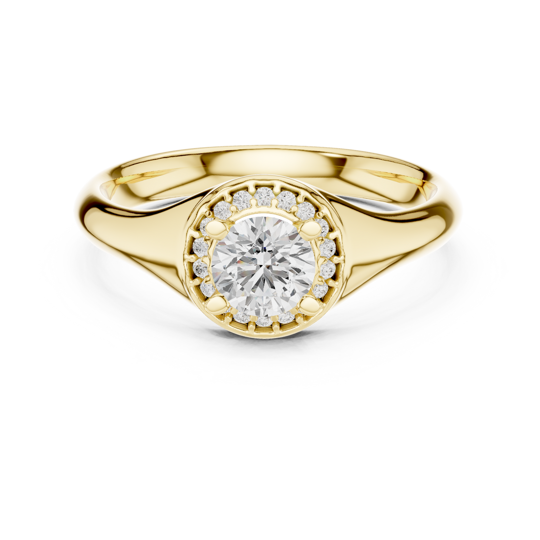 Bold cuff bangle with wide band.