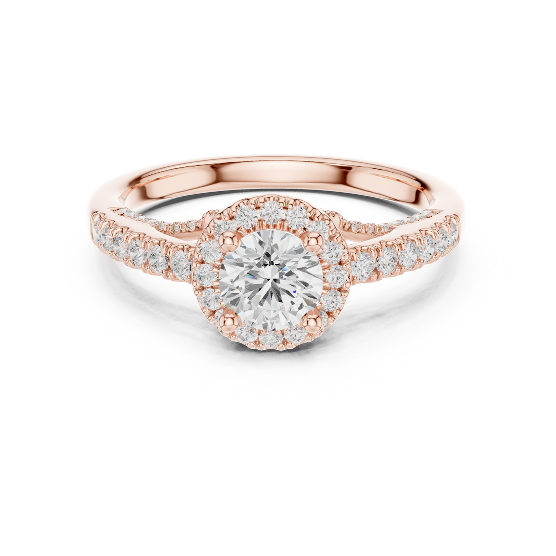 Classic gold chain bracelet with smooth finish.