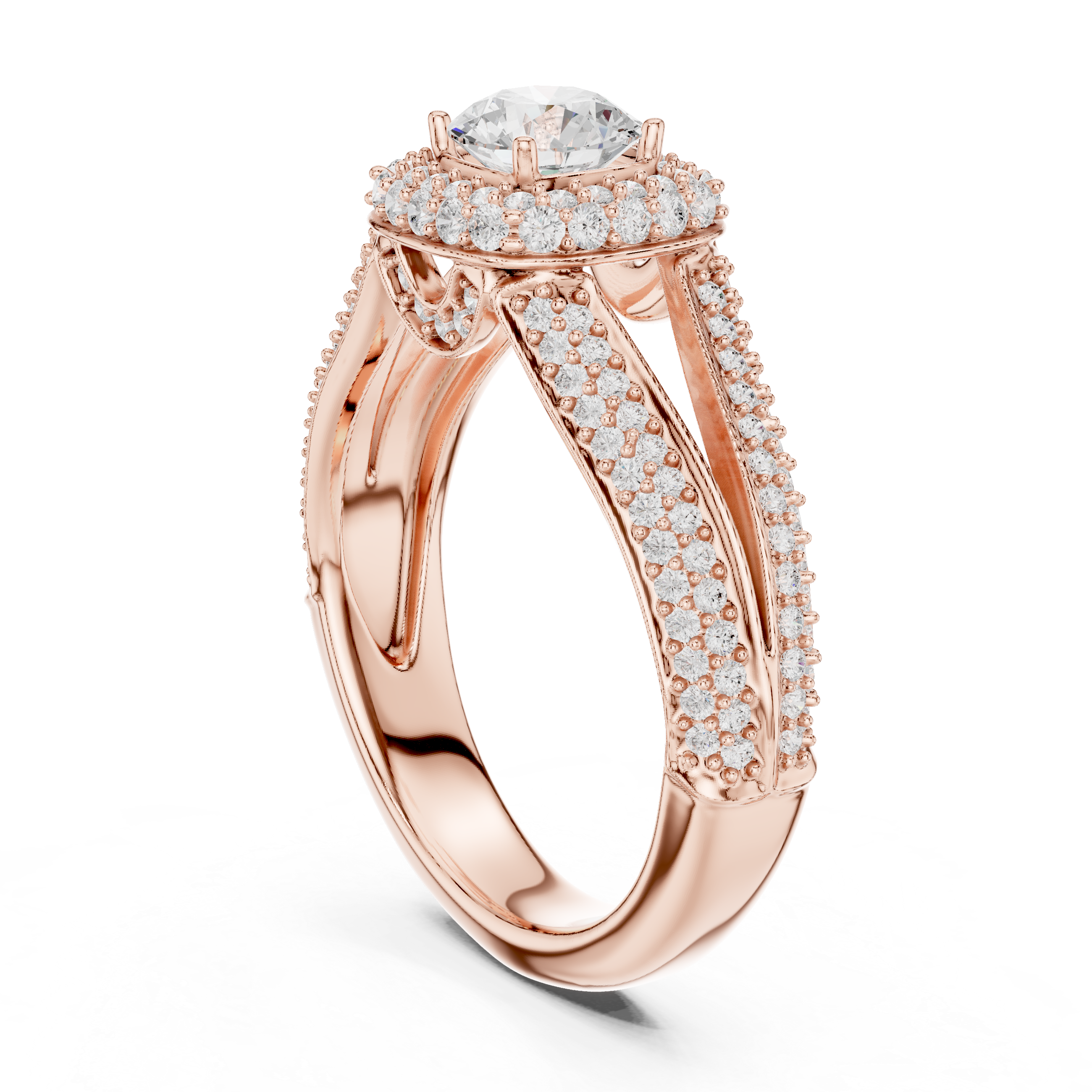 Classic men's signet ring with engraving.