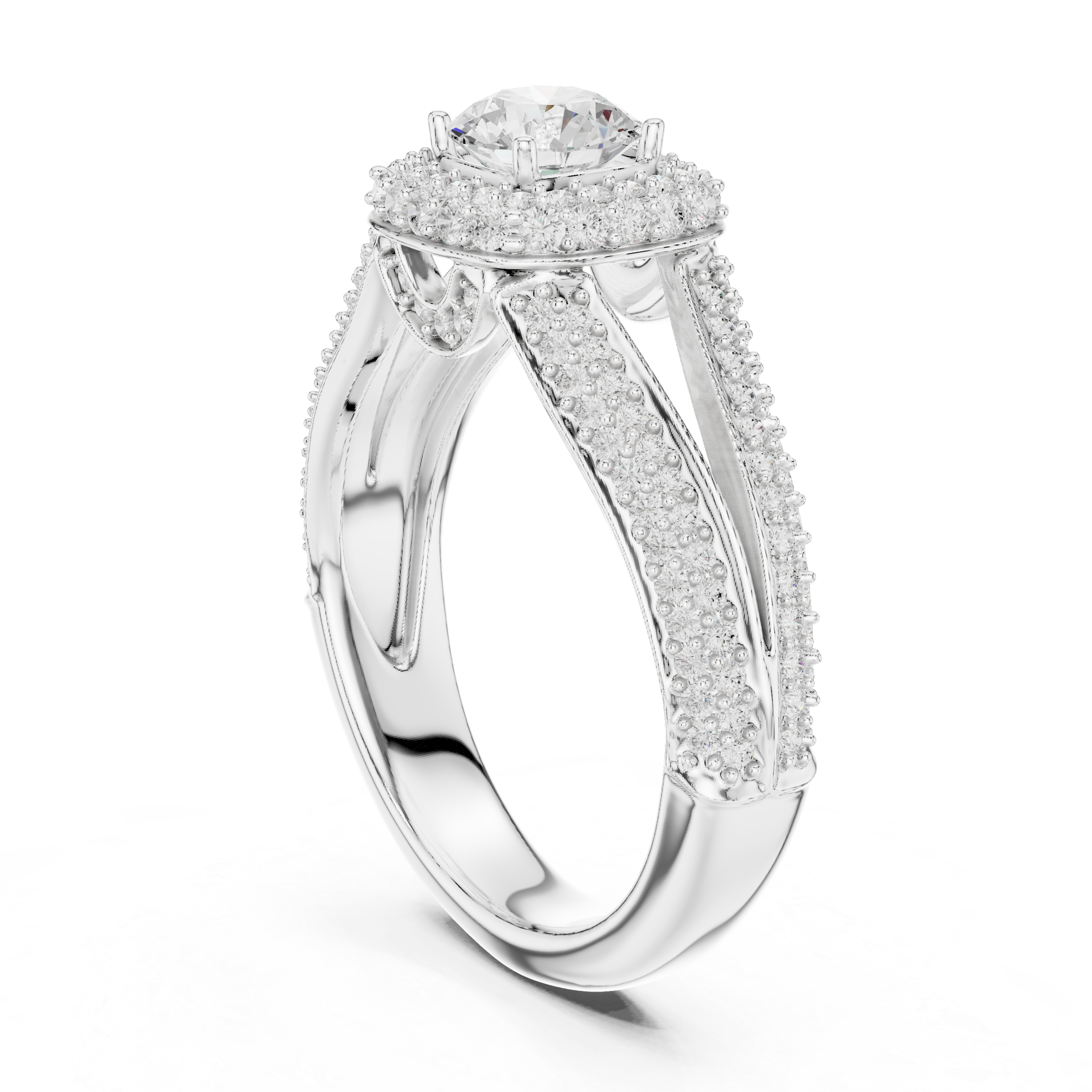 Men's gemstone ring with rectangular stone.