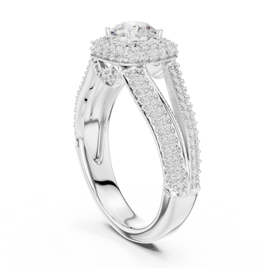 Men's gemstone ring with rectangular stone.
