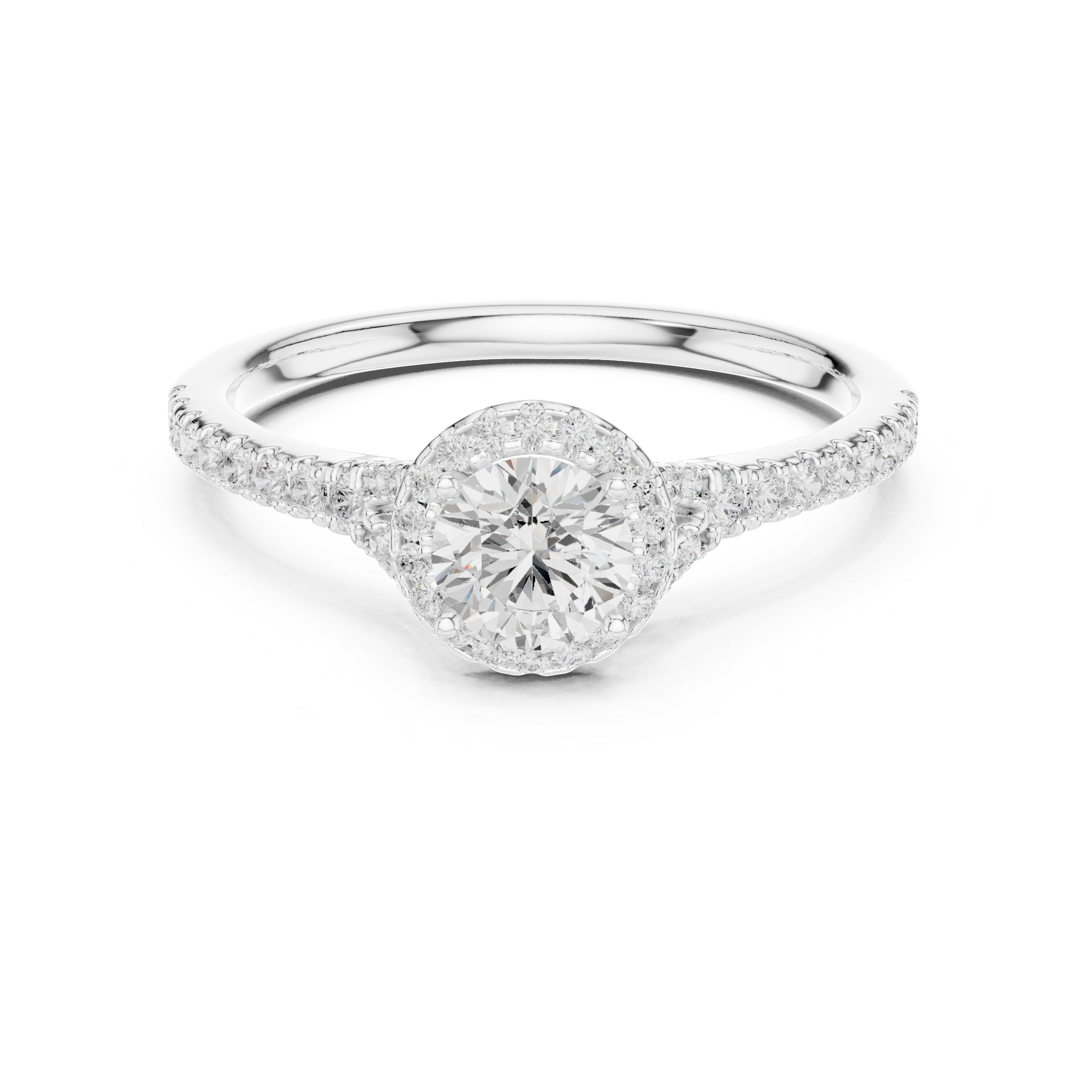 Promise ring with minimalist design.