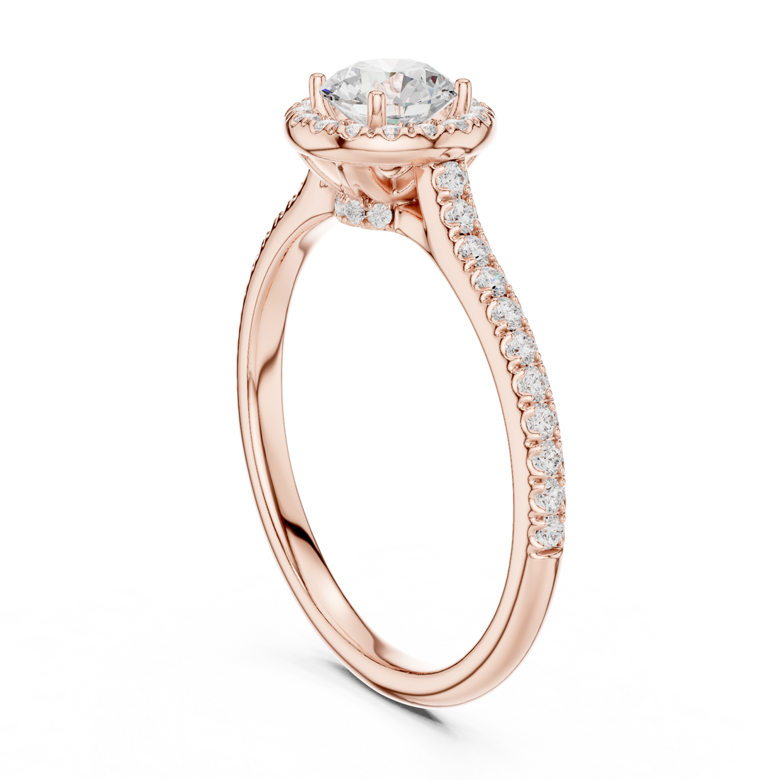 Vintage floral ring with engraved gold details.