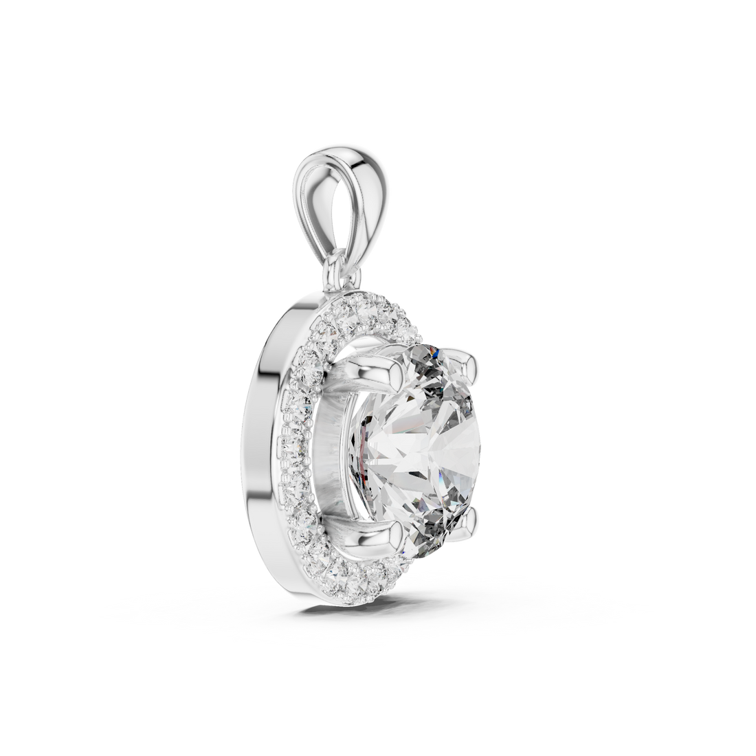 Classic floral brooch featuring detailed petal shapes and polished finish.