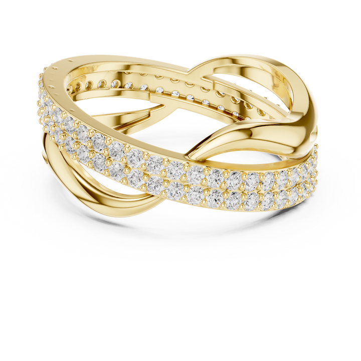 Classic wedding jewellery set featuring matching gold accessories.