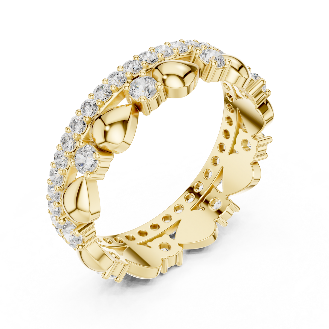 Elegant toe ring featuring polished silver adjustable band design.