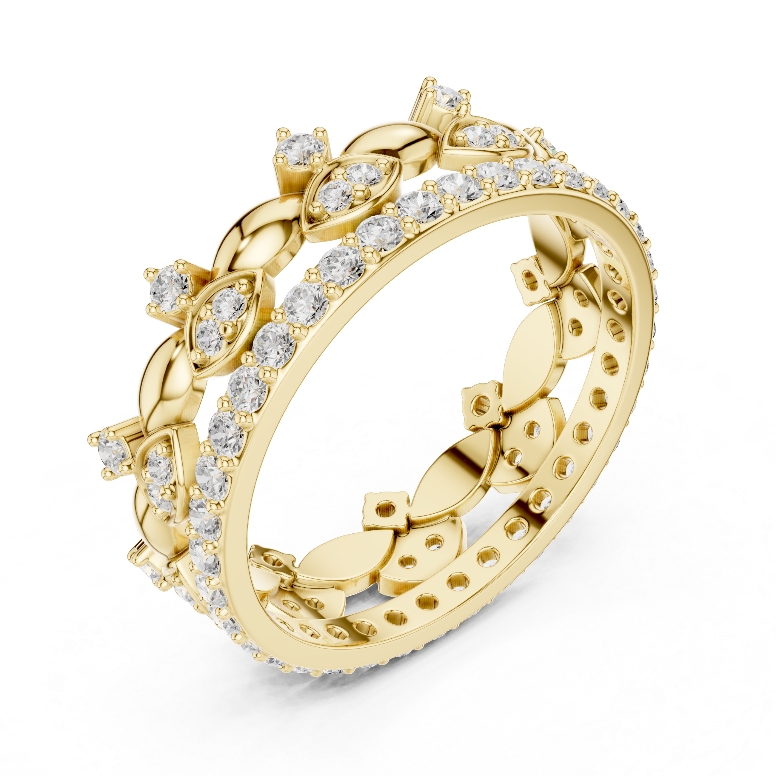 Designer men's gemstone ring featuring bold rectangular stone centerpiece.