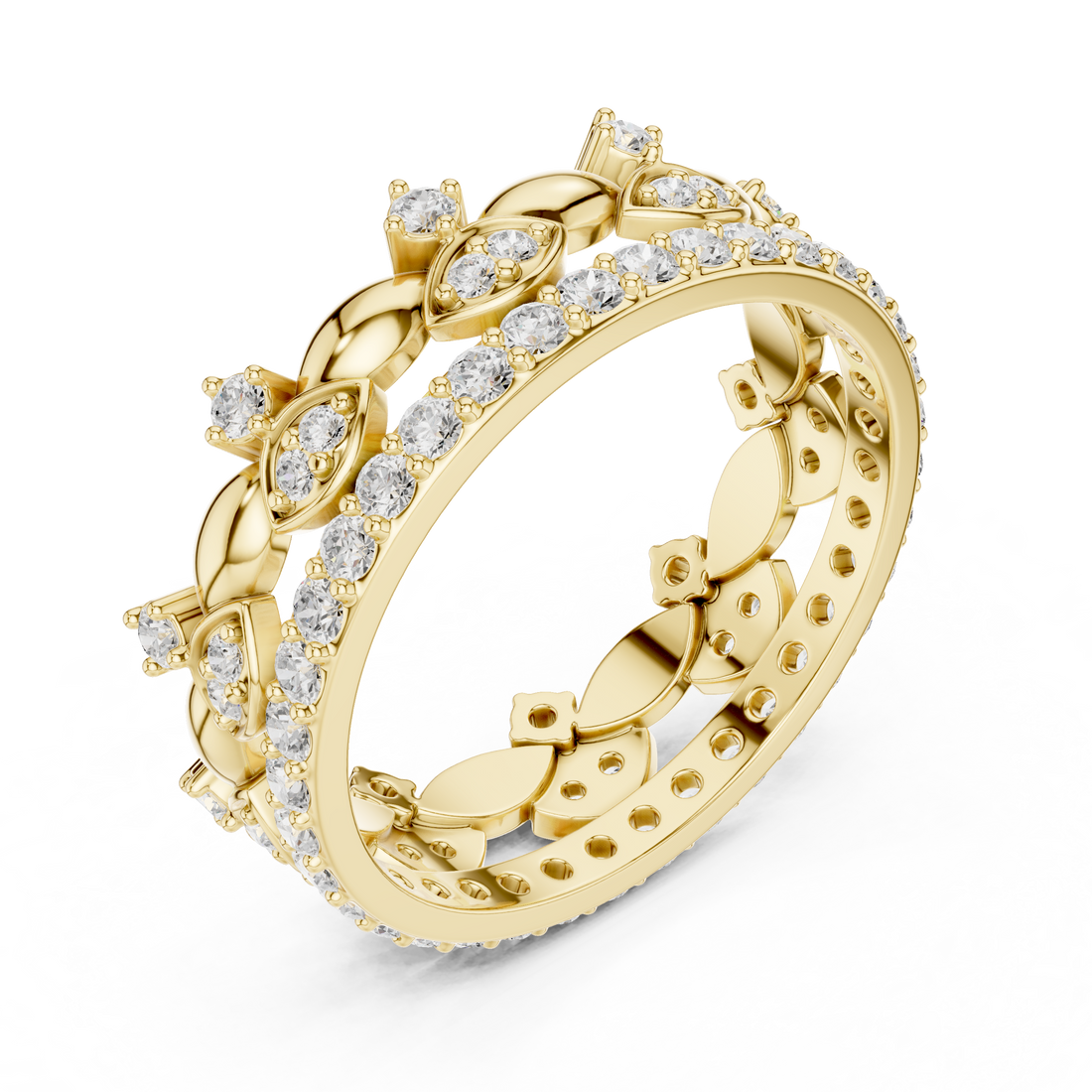 Designer men's gemstone ring featuring bold rectangular stone centerpiece.