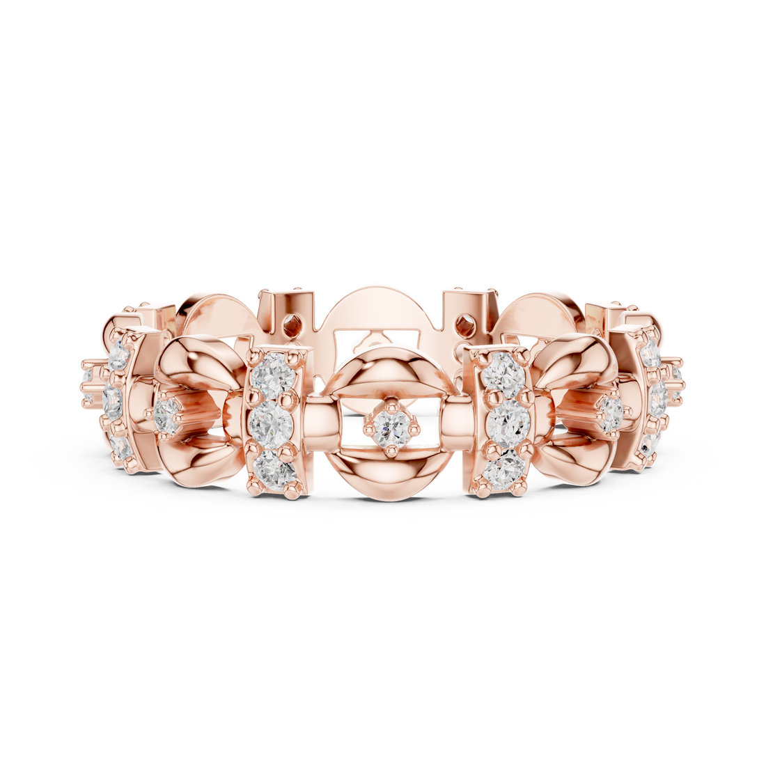Elegant statement necklace featuring bold centerpiece and dramatic styling.
