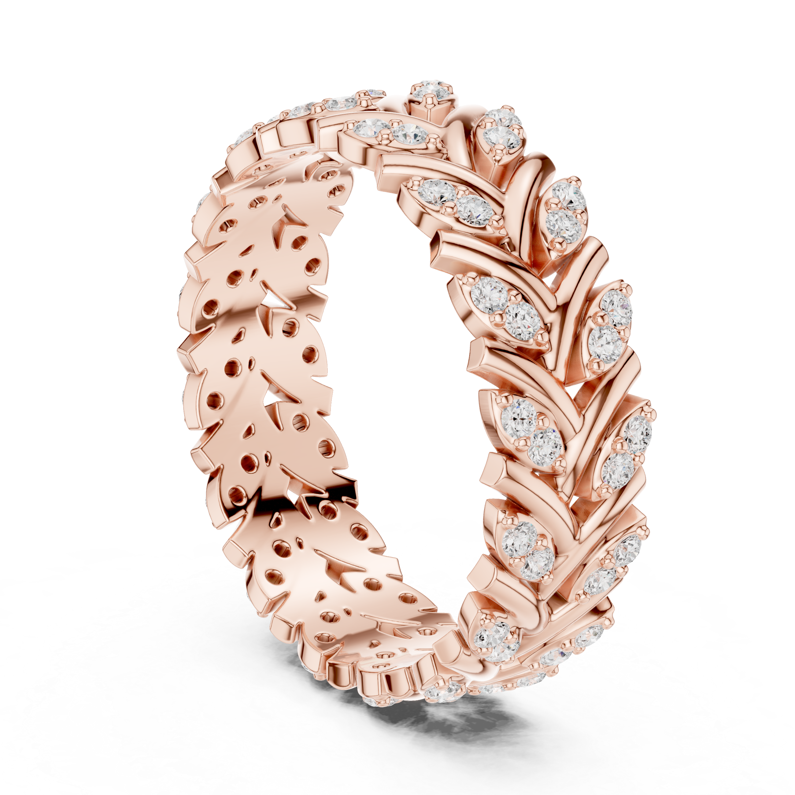 Elegant hoop earrings featuring textured gold surface.