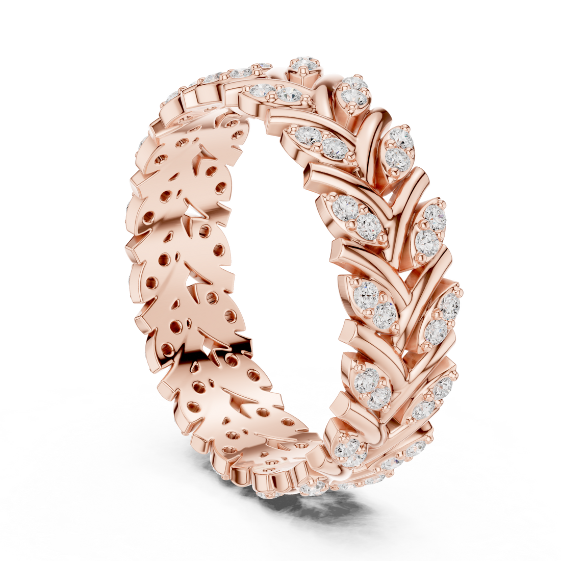 Elegant hoop earrings featuring textured gold surface.