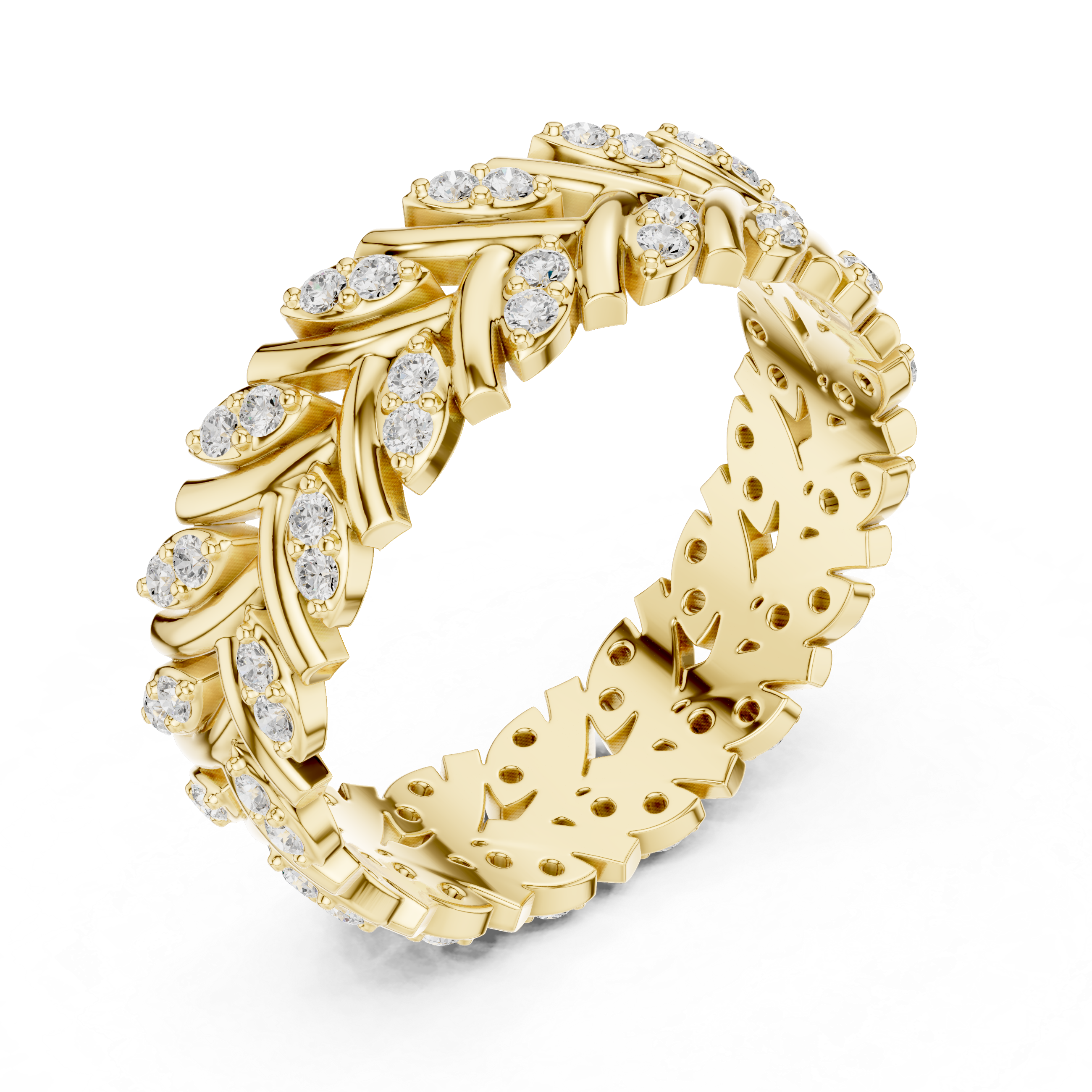 Elegant princess-cut diamond engagement ring with brilliant center stone and slim polished gold band.