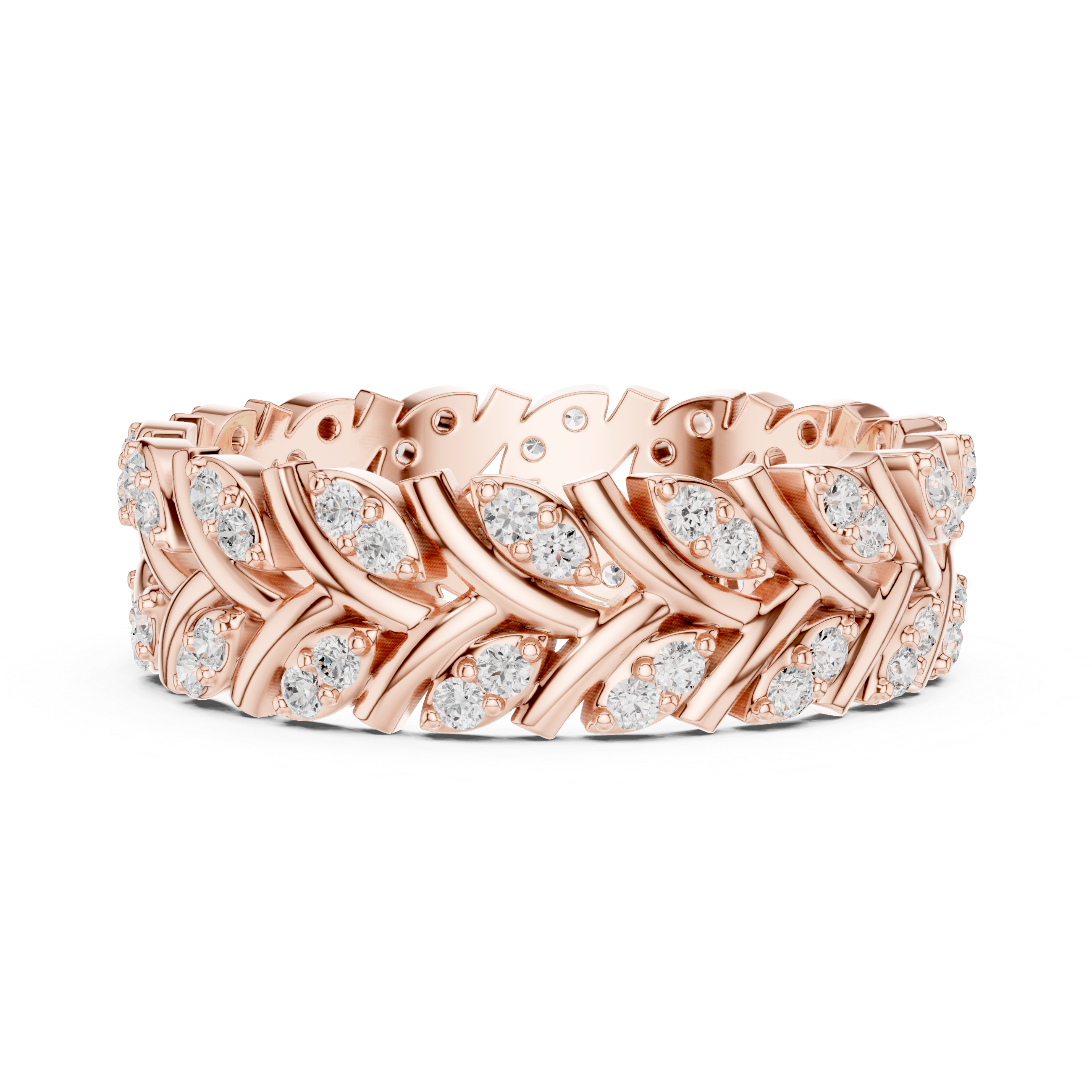 Luxury celebration ring featuring decorative gemstone centerpiece.