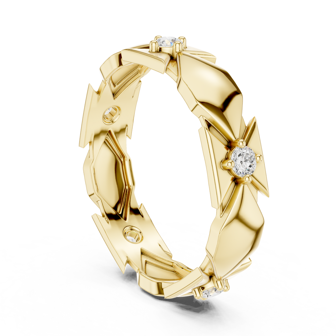 Luxury diamond jacket earrings designed to surround central stud stones.