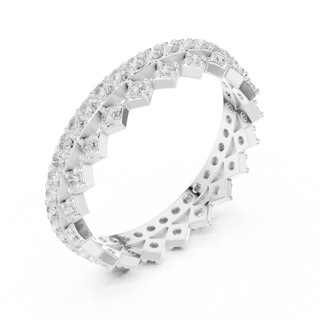 Stylish men's wedding band featuring brushed metal finish and masculine style.