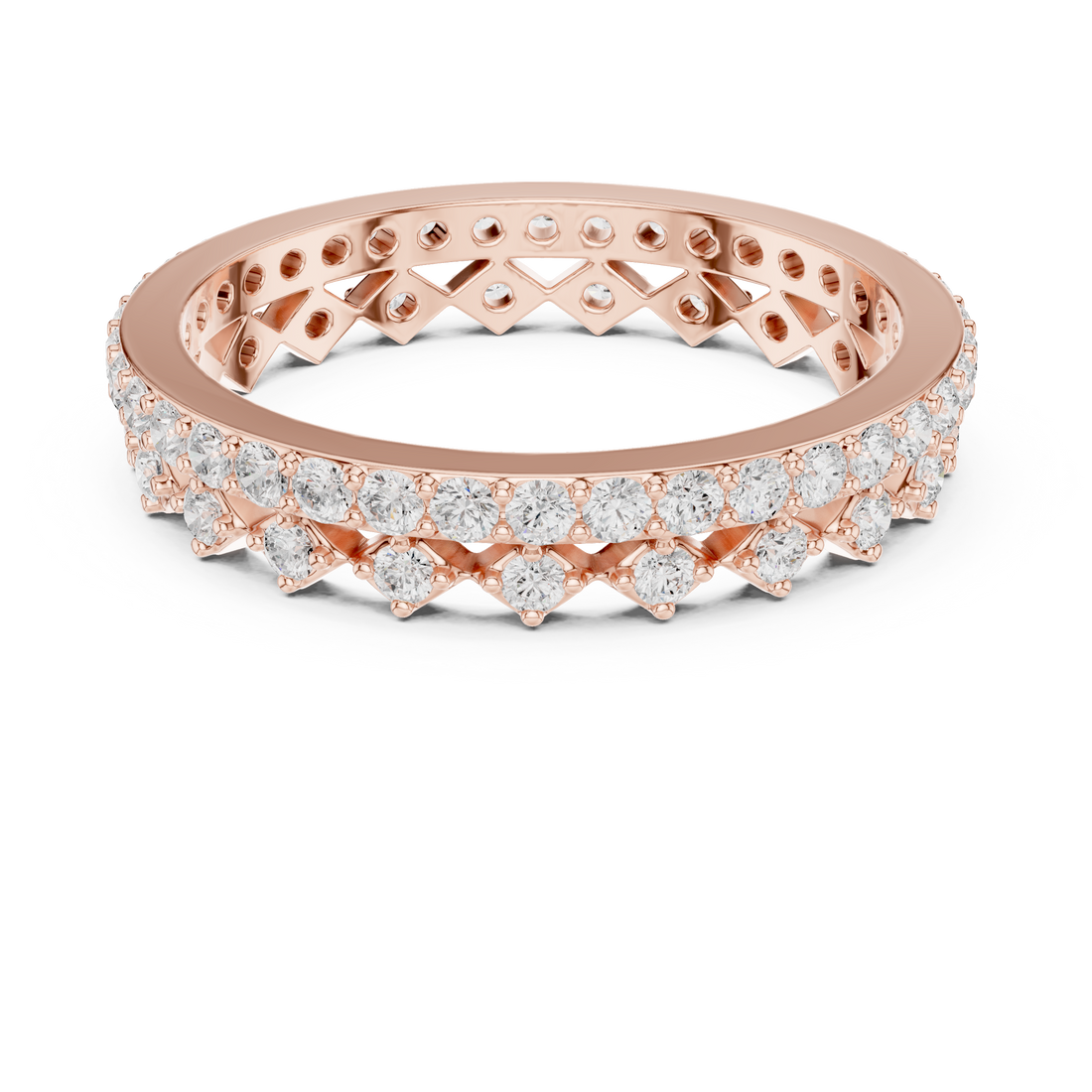 Minimalist men's band featuring smooth polished gold surface.