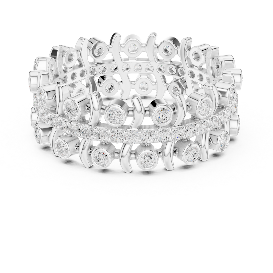 Luxury gemstone bracelet featuring vibrant stone pattern.
