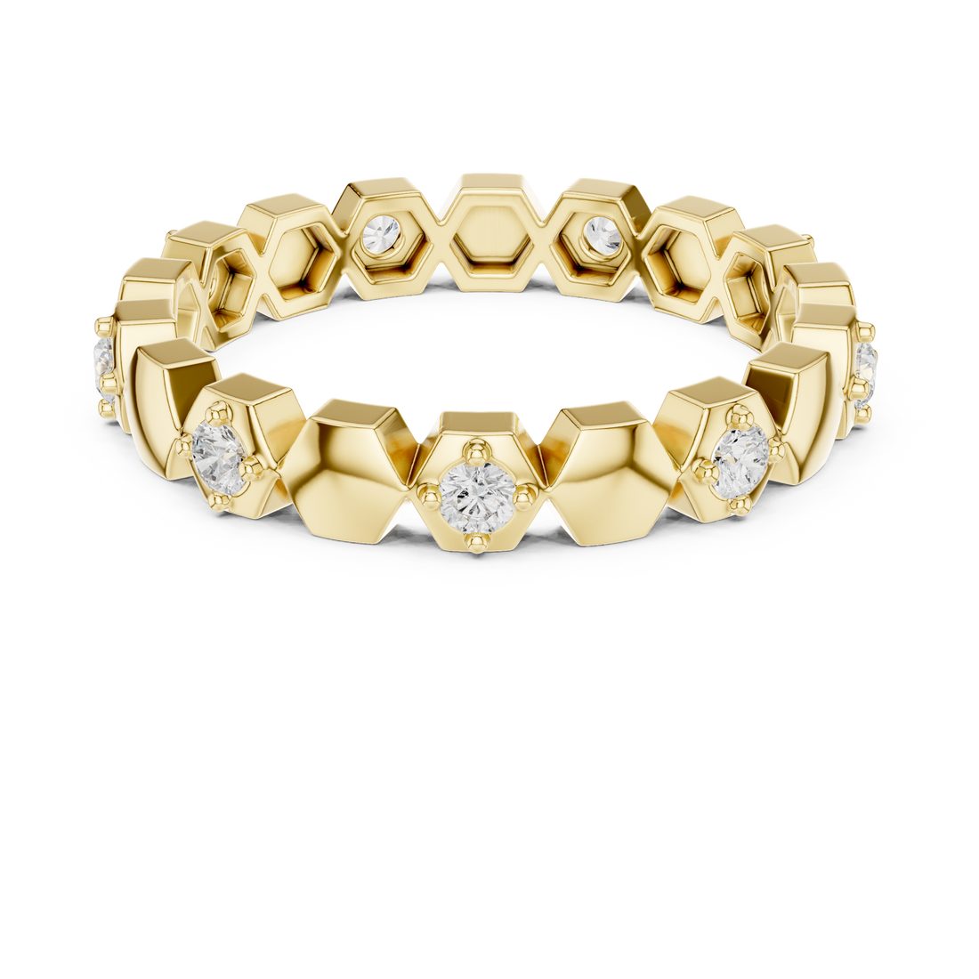Classic charm bracelet featuring heart-shaped hanging charm.