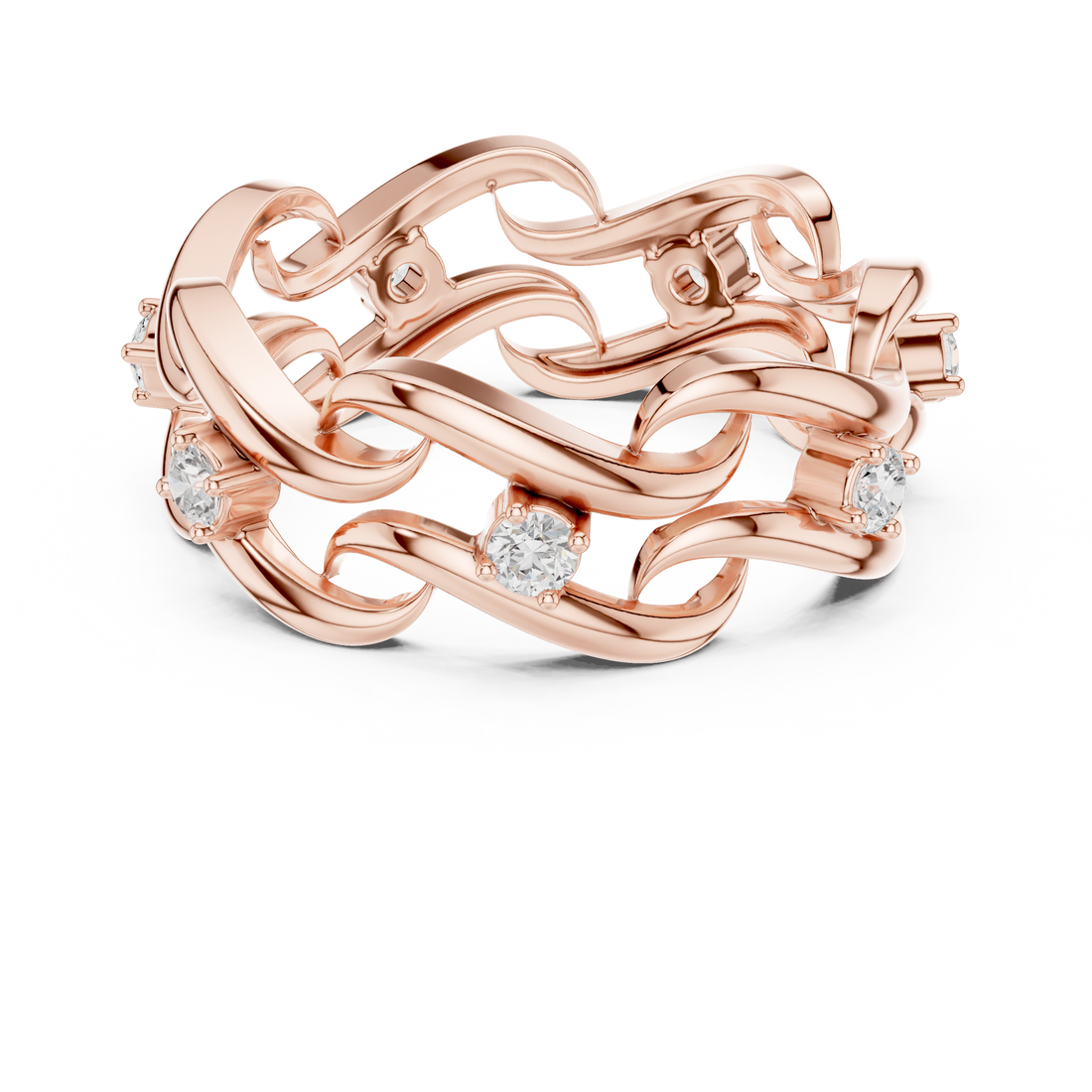 Elegant anklet featuring fine chain links with small hanging charms.