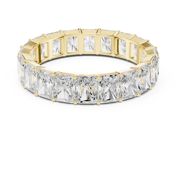 Radiant Cut Diamond Eternity Band Ring Timeless Elegance