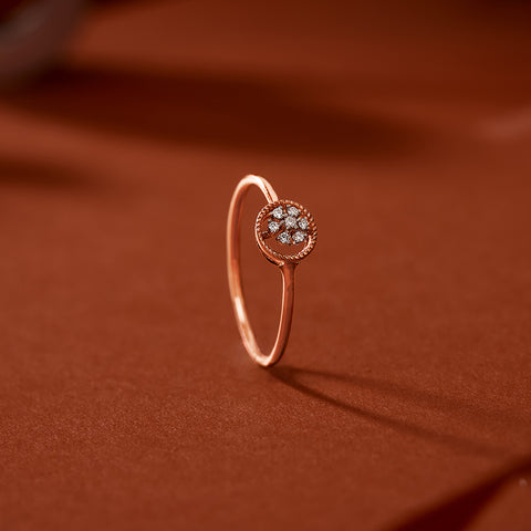 Posy Cluster Diamond Ring