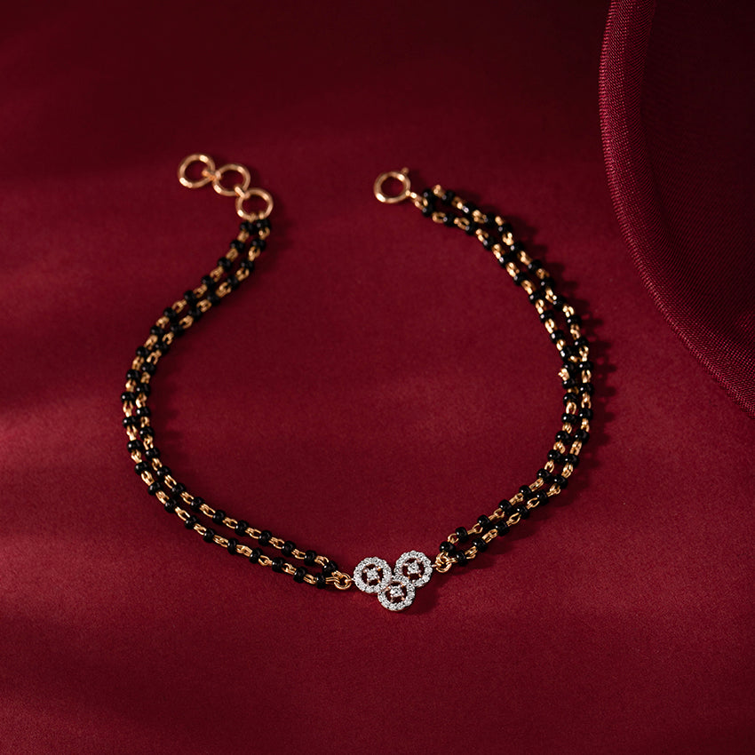 Mayra Diamond Mangalsutra Bracelet