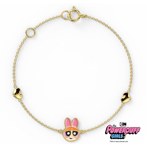 Pretty Blossom Kids' Gold Bracelet
