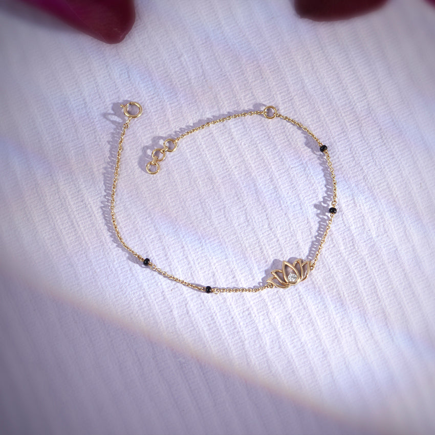 Ahana Diamond Mangalsutra Bracelet