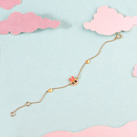 Pretty Blossom Kids' Gold Bracelet