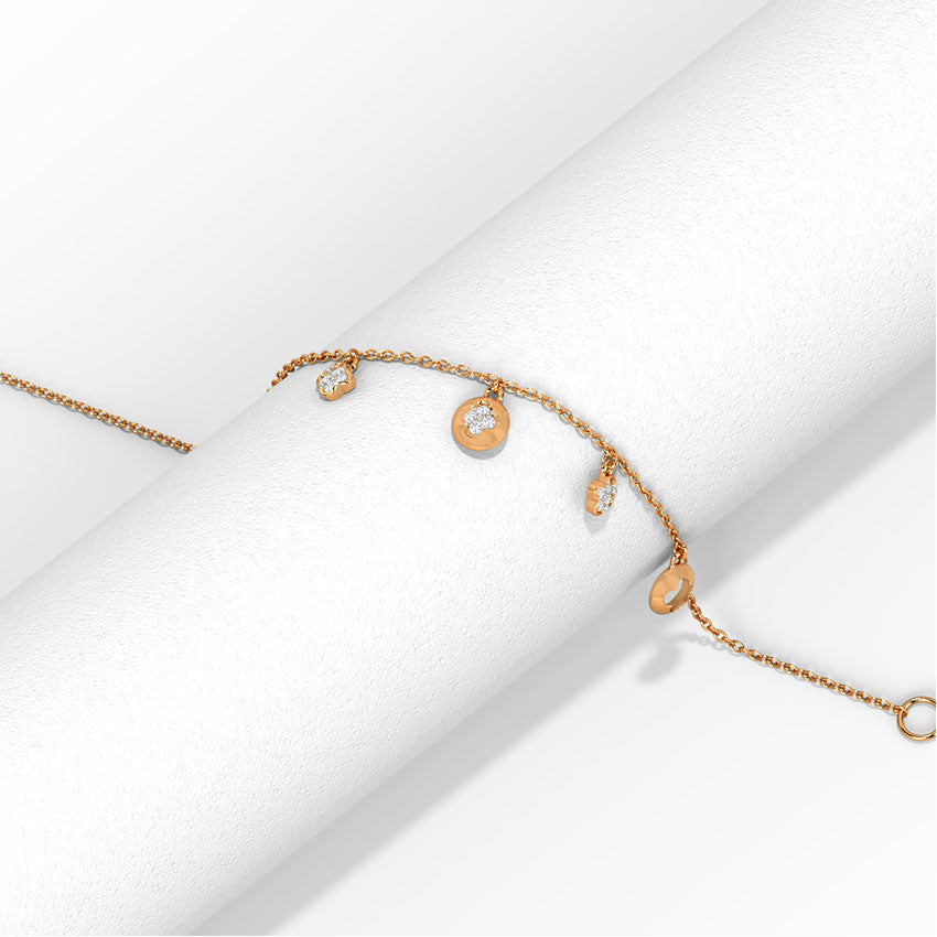 Bloom Charm Diamond Bracelet