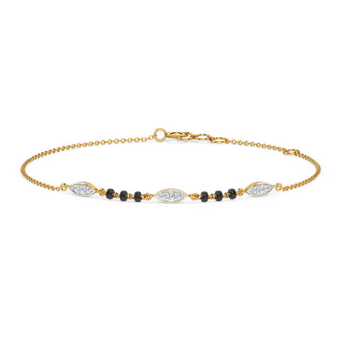 Stella Diamond Mangalsutra Bracelet