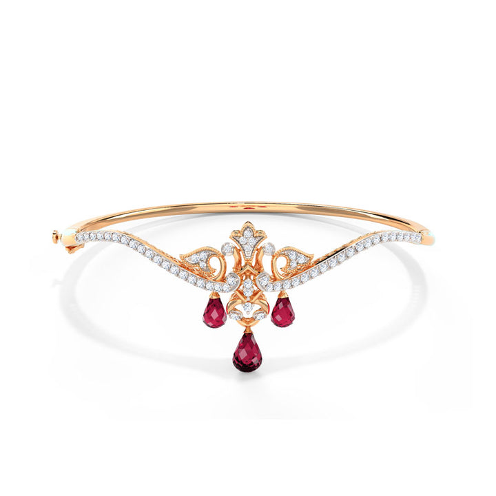 Flamboyant Gemstone Bracelet