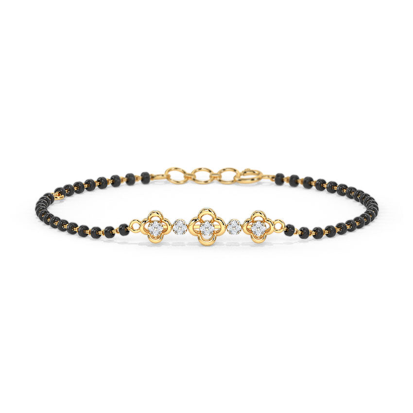Saranya Diamond Mangalsutra Bracelet